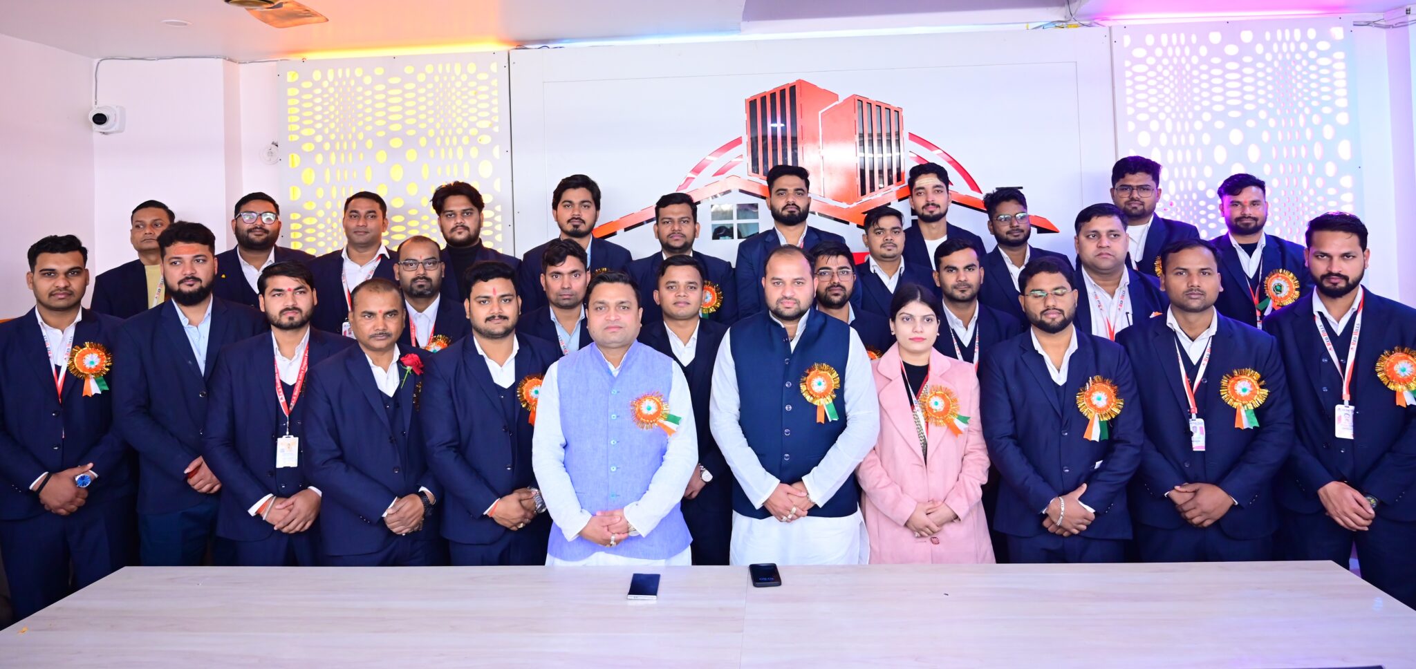 CMD Alamgir Ansari with Red Hills Infra Group Team