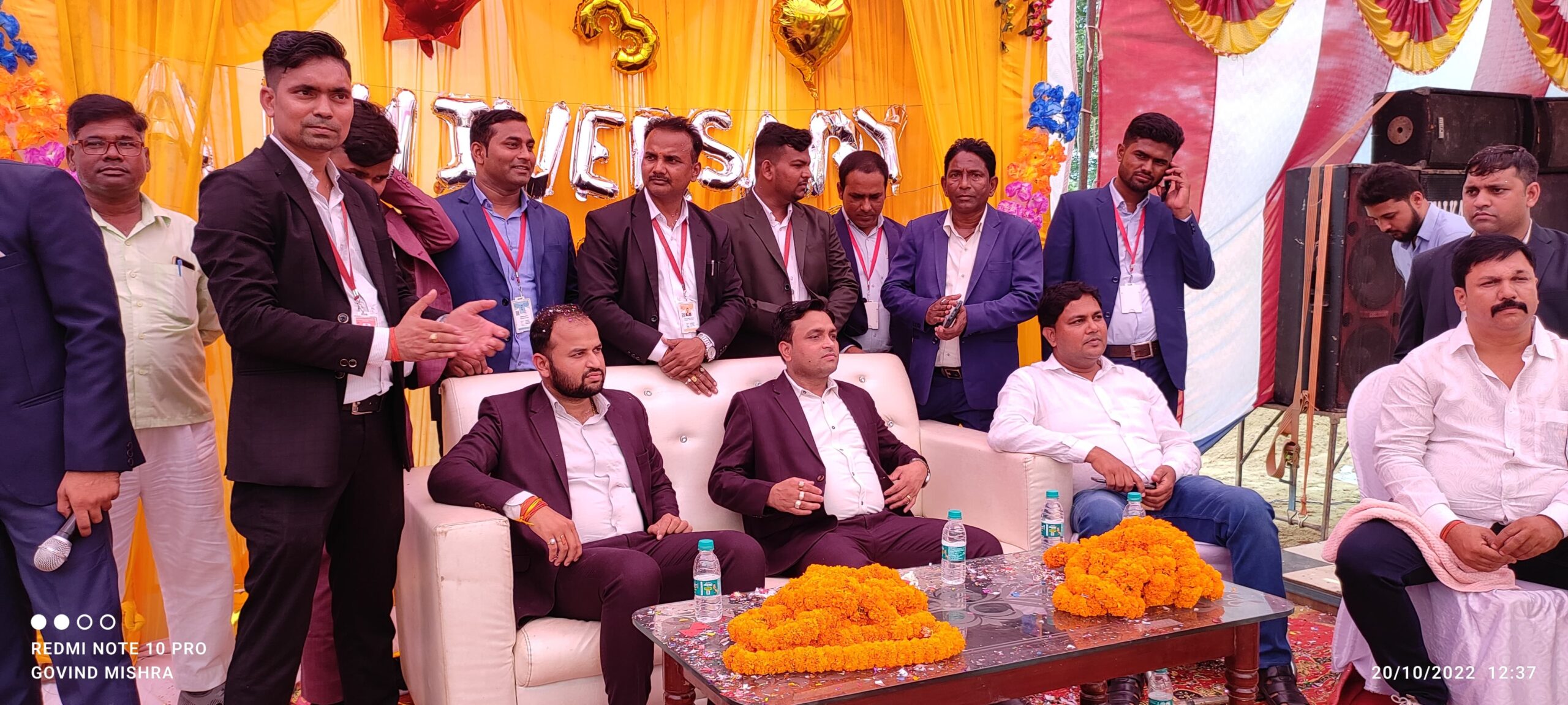 Alamgir Ansari | CMD Red Hills Infra Group | with team